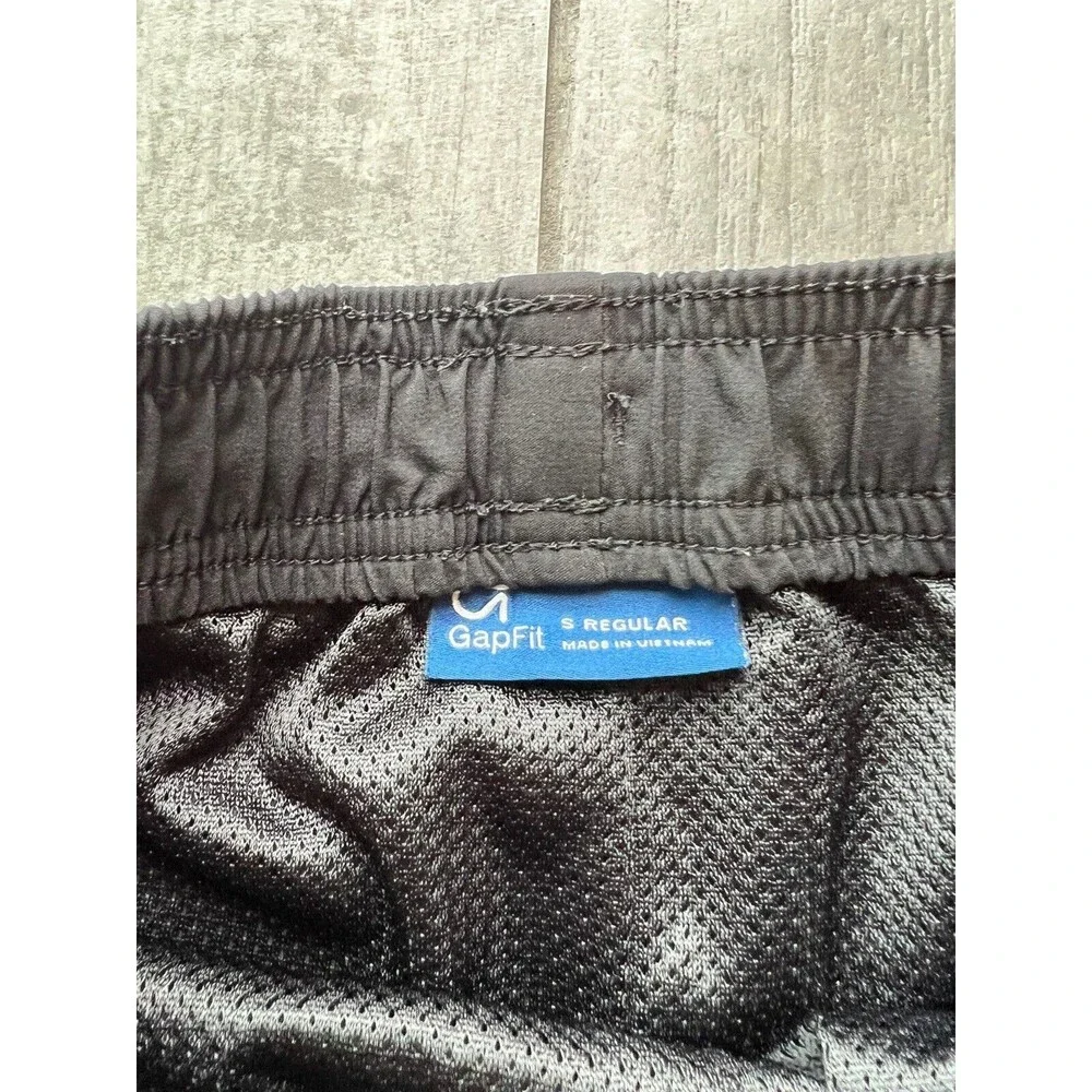 Gap Fit Boys Athletic Short Gym Quick Dry Mesh Lined Pull On Elastic Waist S 6-7